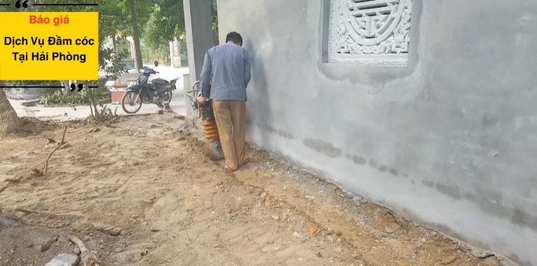 Bảng báo giá đầm nền Hải Phòng bằng máy đầm cóc và xe lu chi tiết