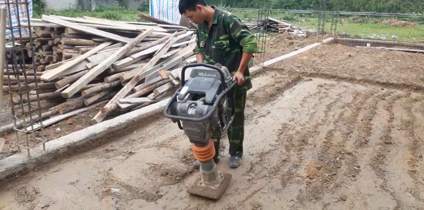 Kỹ thuật đầm nền chuyên nghiệp tại Hải Phòng